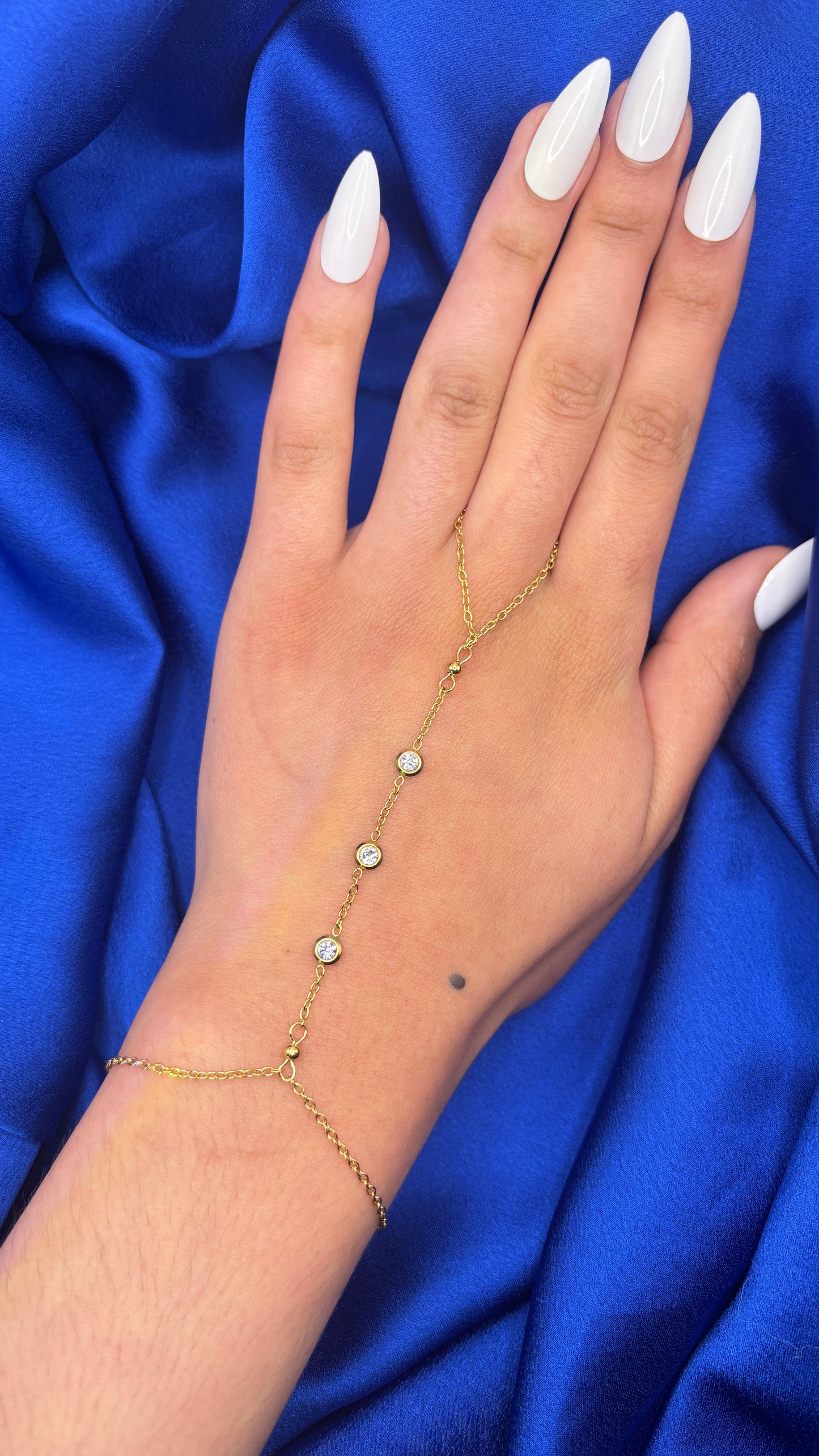 Bracelet Camélia acier inoxydable
