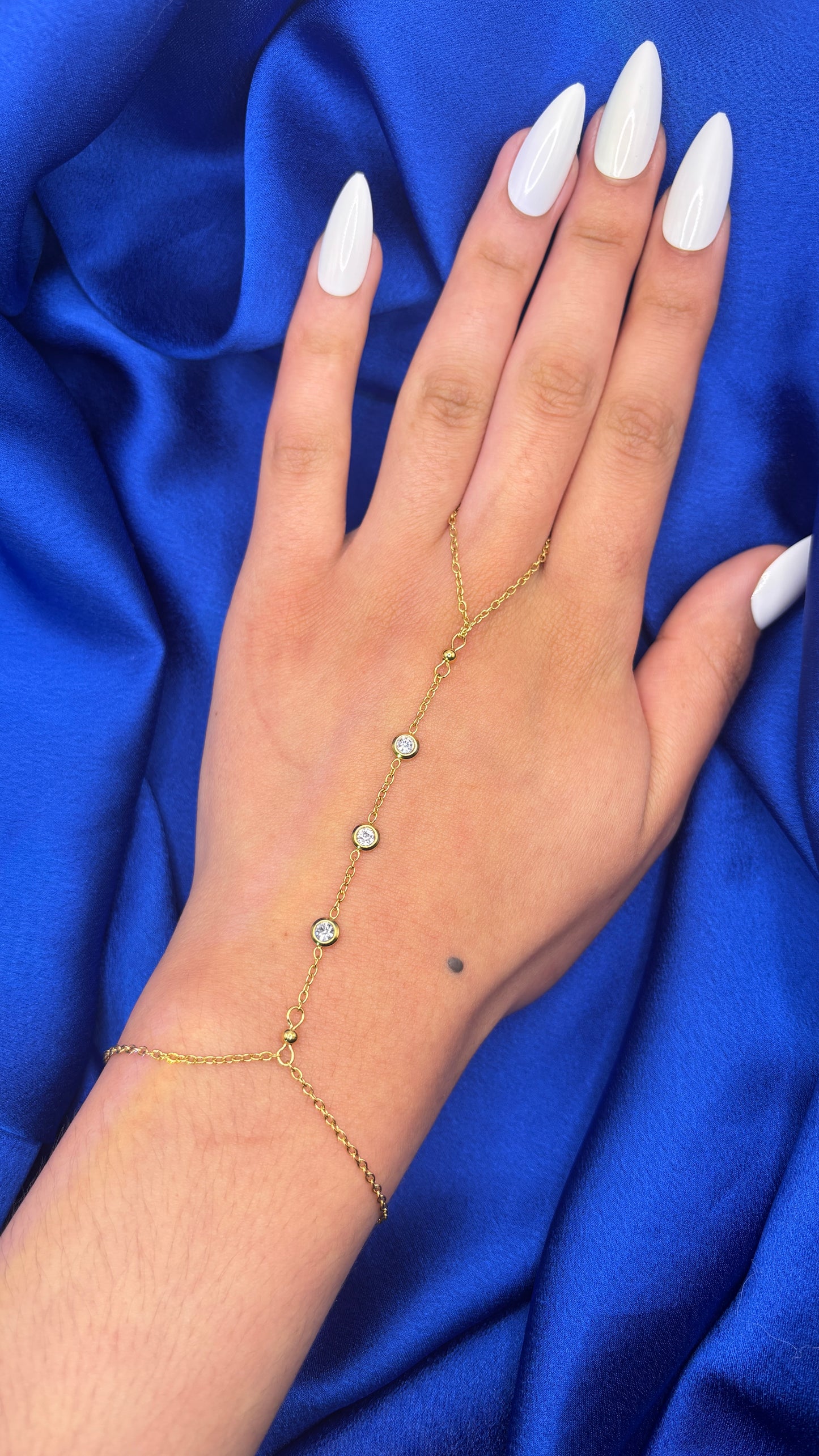 Bracelet Camélia acier inoxydable