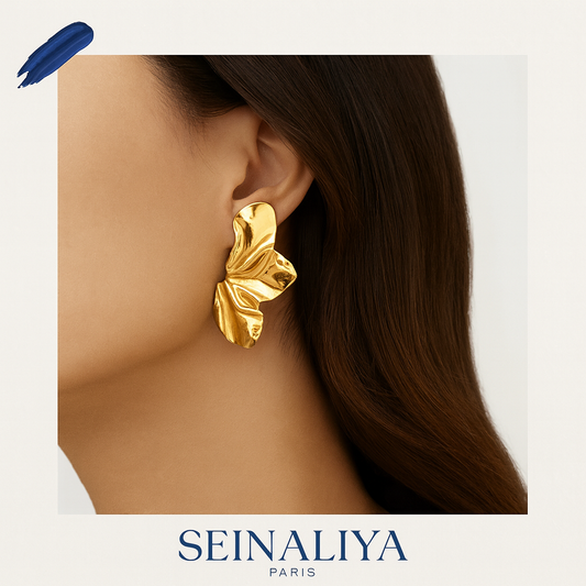 Boucles LINA acier inoxydable