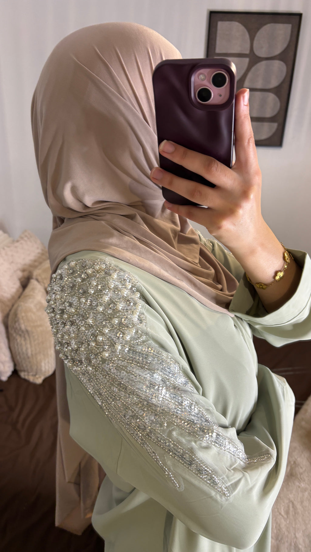 Abaya Sparkles