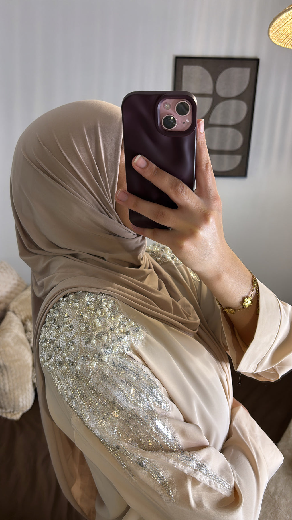 Abaya Sparkles
