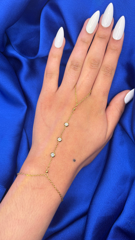 Bracelet Camélia acier inoxydable