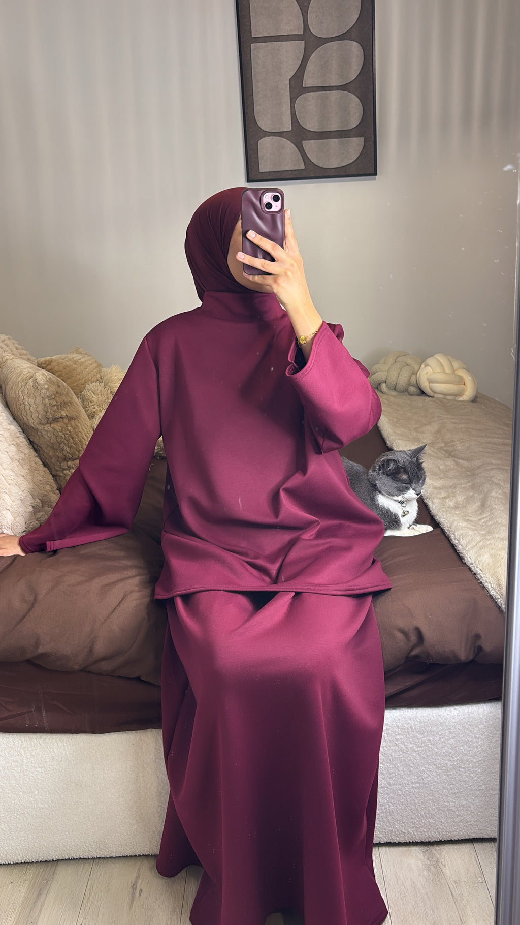 Ensemble bordeaux — LANA