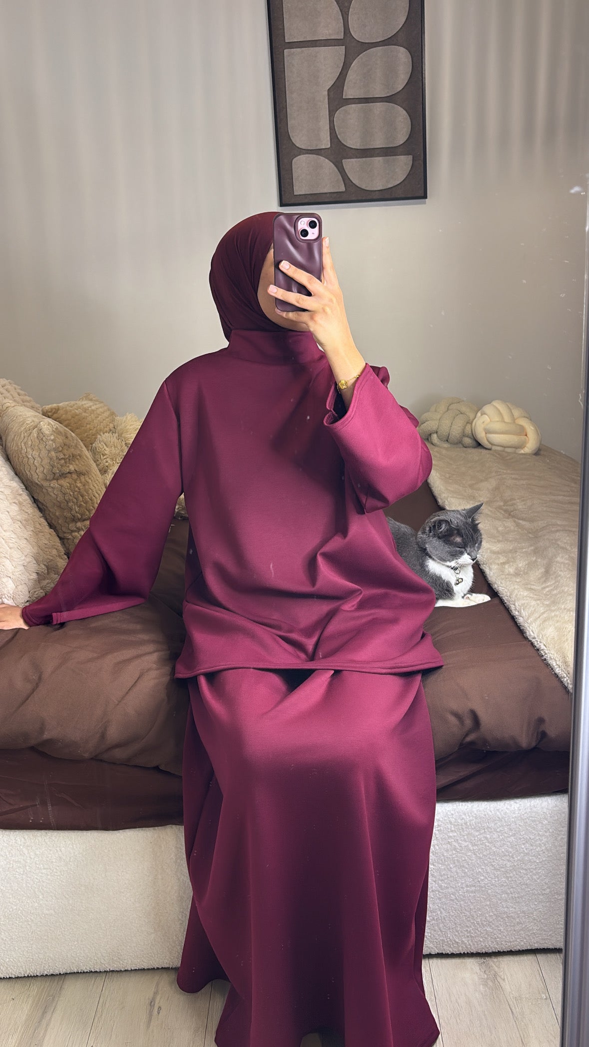 Ensemble bordeaux — LANA