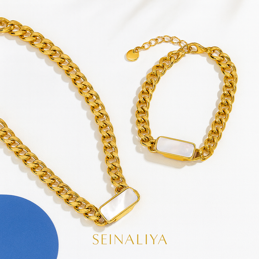 Parure BASMA acier inoxydable