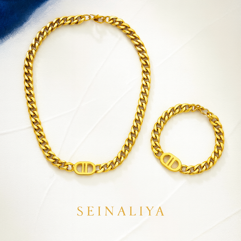 Parure DOUNIA acier inoxydable