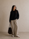 Pull en maille noir — MAÏ