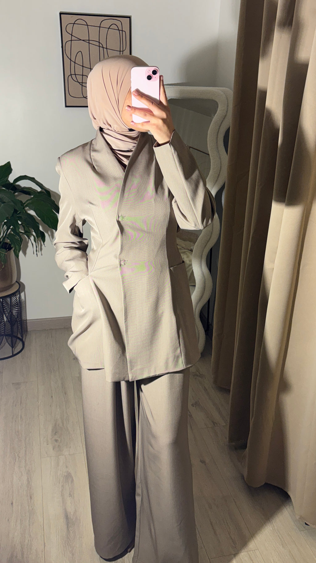 Ensemble Classy - blazer ceintré et pantalon modest wear