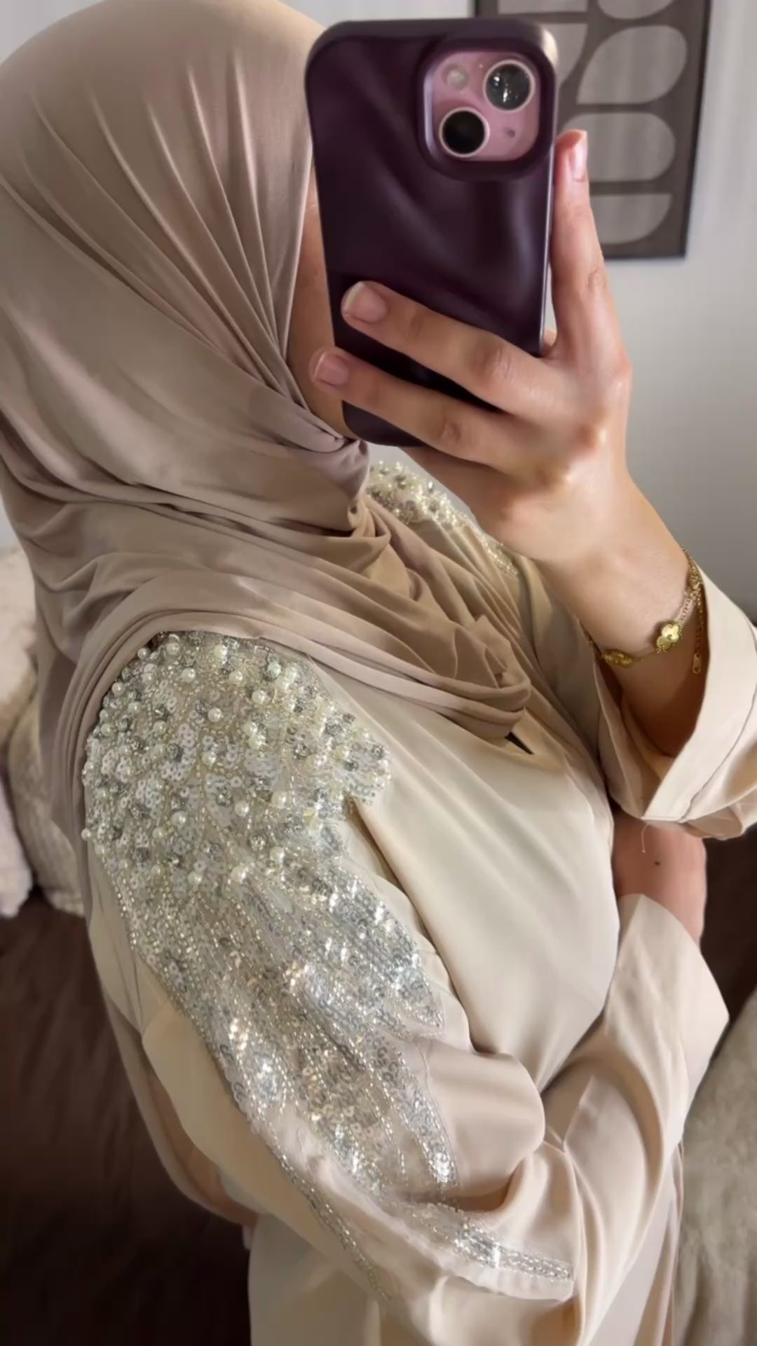 Abaya Sparkles