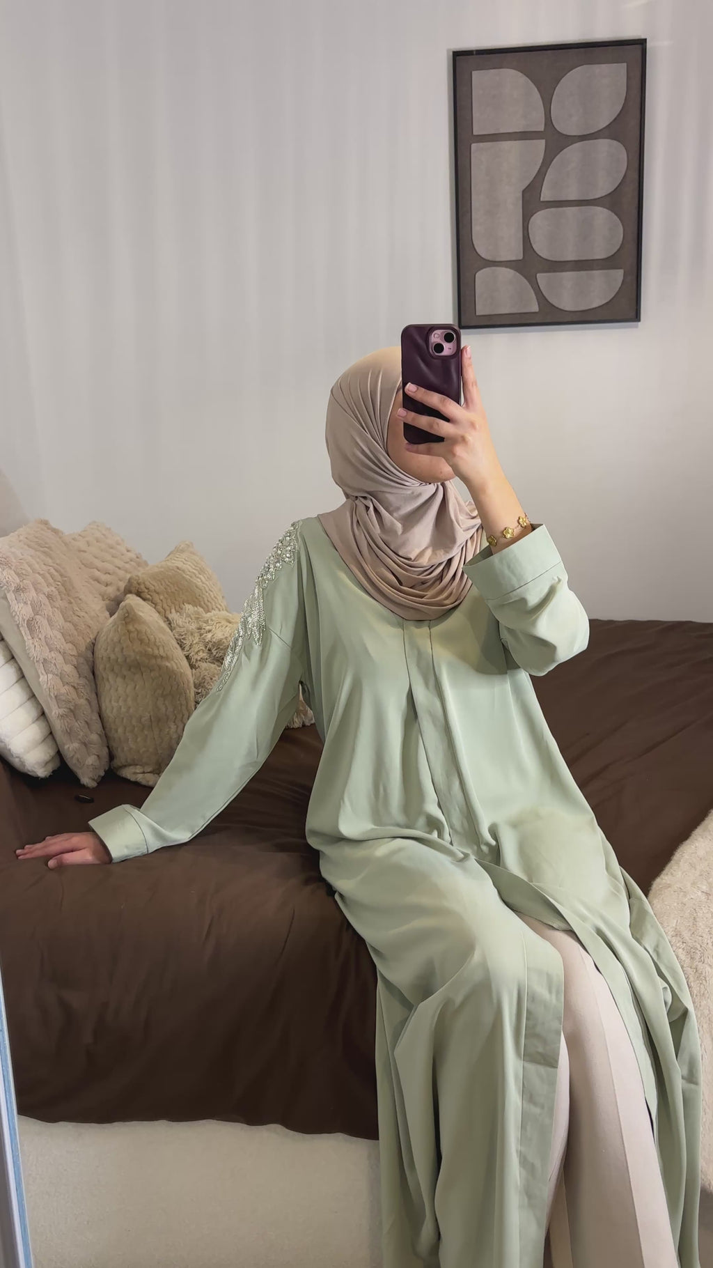 Abaya Sparkles